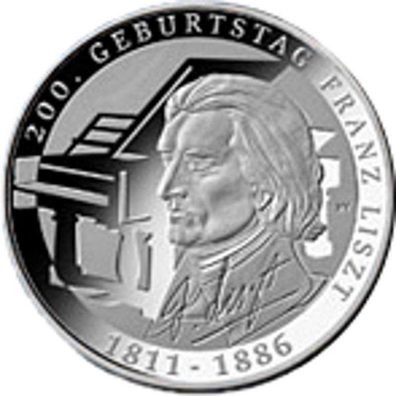 Alemanha 10€  Franz Liszt