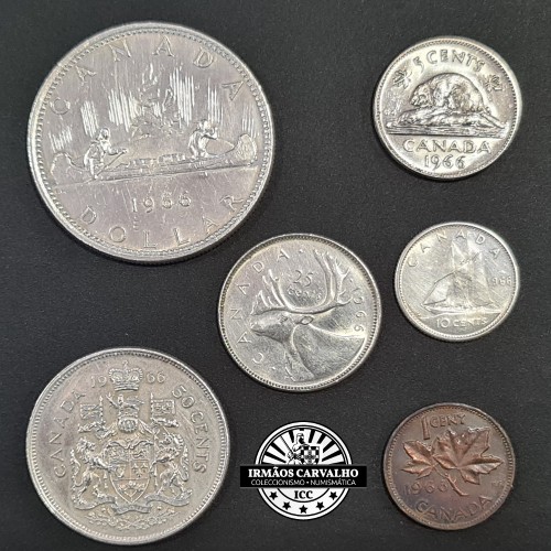 Canada 1966 (6 Coins Set)