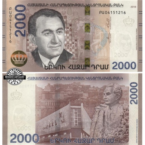 Arménia 2000 Dram 2018