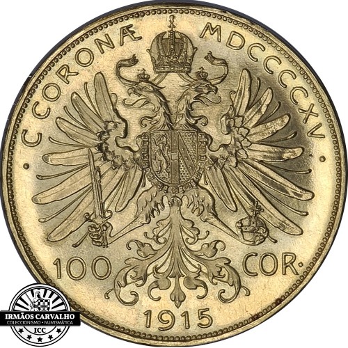 Austria 1915 4 Ducat (Gold)