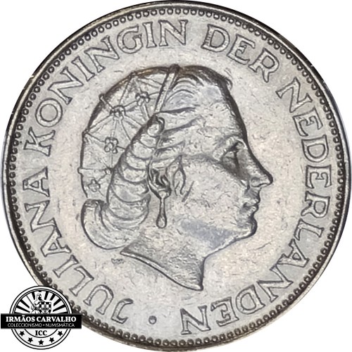 Netherlands 2,50 Gulden 1962