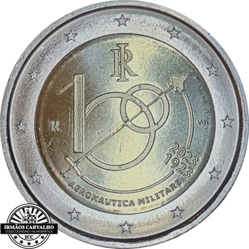 Italy €2 2023 100 Years of the Air Force