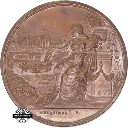Medalha Palácio Crystal 1877 (Molarinho)