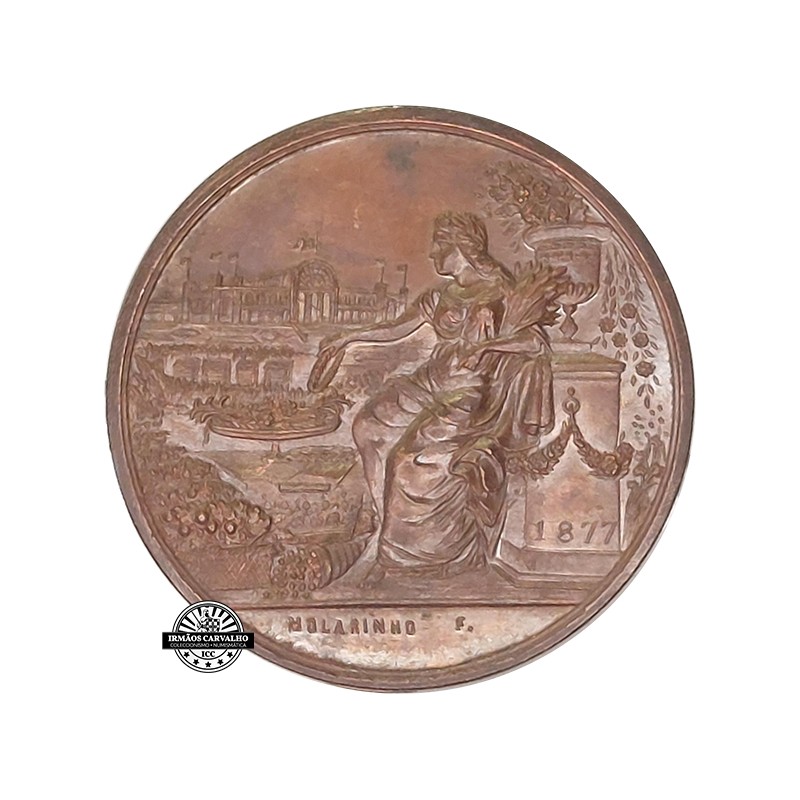 Oporto Crystal Palace Medal 1877