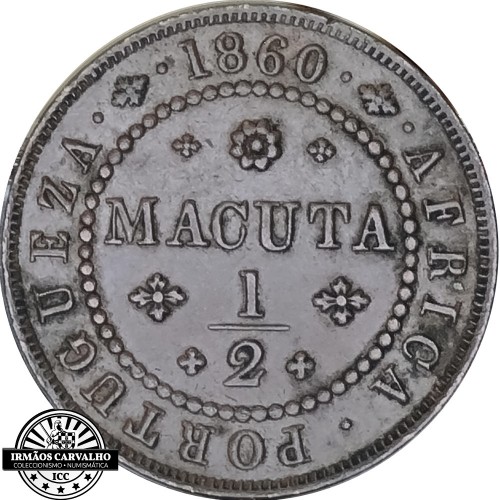 Angola  Petrus V 1 Macuta 1860