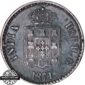India  D. Luís I 10 Réis 1871