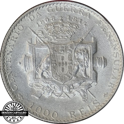 D. Manuel II 1.000 Réis 1910 (Guerra Peninsular)