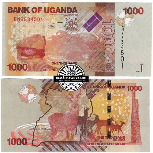 Uganda 1.000 Shillings 2021