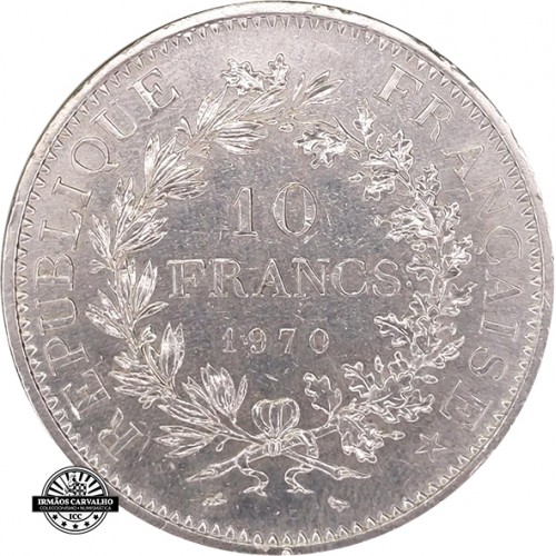 França 10 Francos 1970
