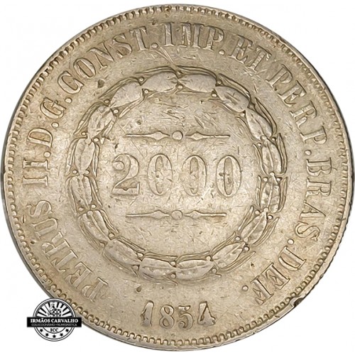 Brasil 2000 Réis 1854