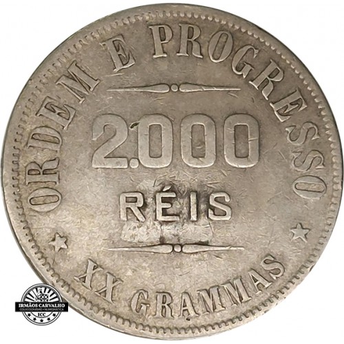 Brasil 2000 Réis 1907