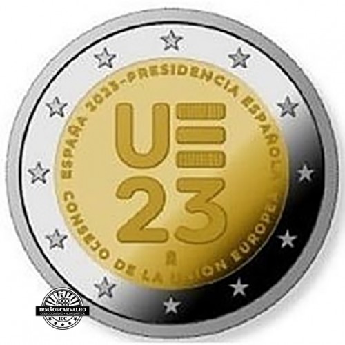 Espanha 2€ Euros 2023 Presidência U.E.