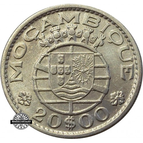 Mozambique  20$00 1960