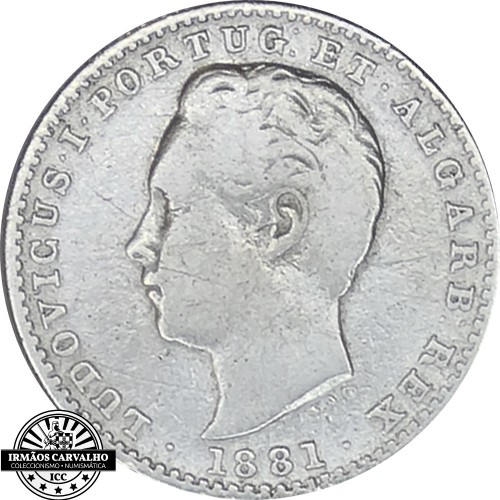 Ludovicus I 1881 100 Reis