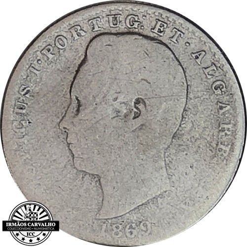 Ludovicus I 1869 100 Reis