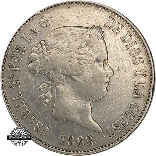 Spain 1 Escudo 1868
