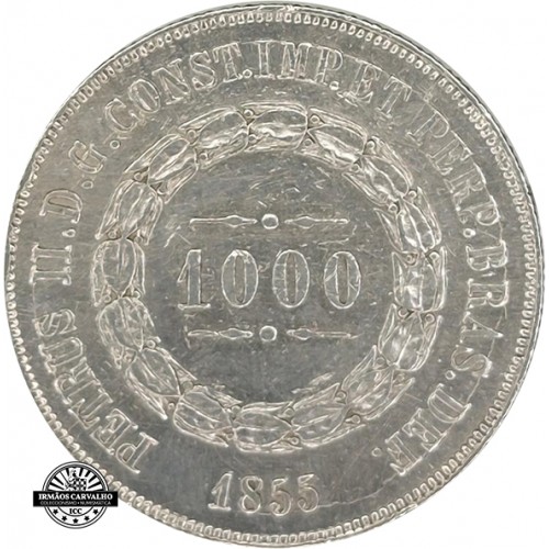 Brasil 1000 Reis 1855
