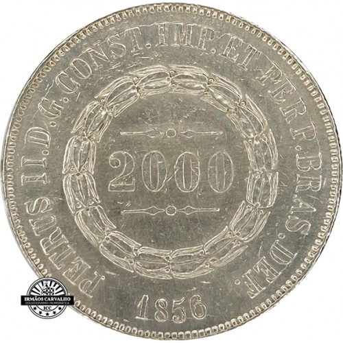 Brasil 2000 Réis 1856