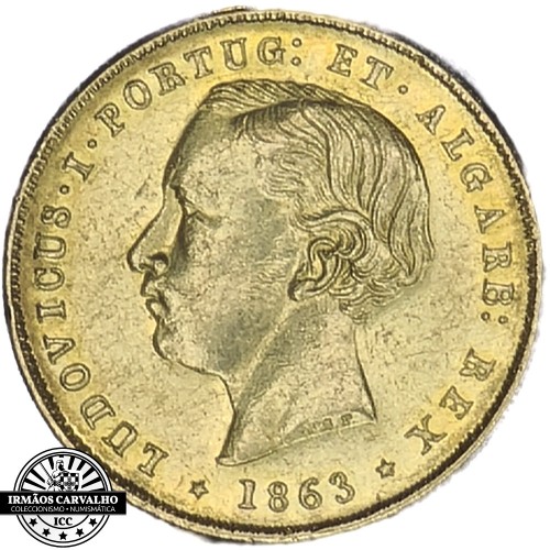 D. Luís I 5000 Reis 1863