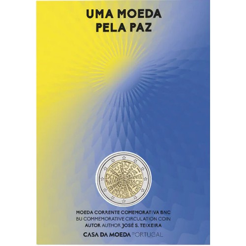 Portugal €2 2023 A Coin for Peace