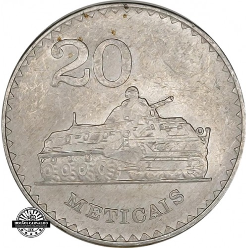 Mozambique 20 Meticais 1986