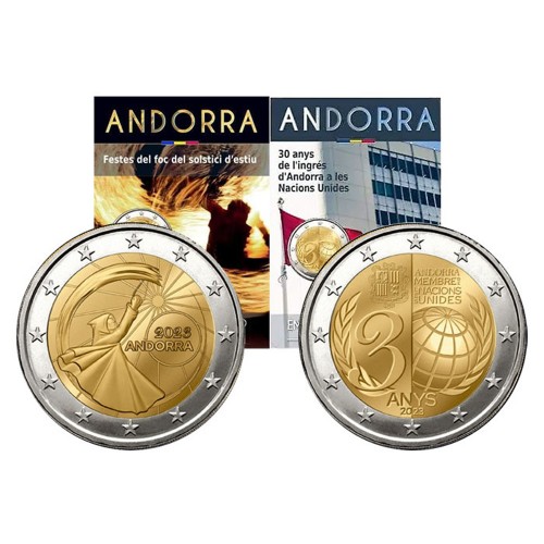 Andorra 2 Euro 2023  (2 Moedas)