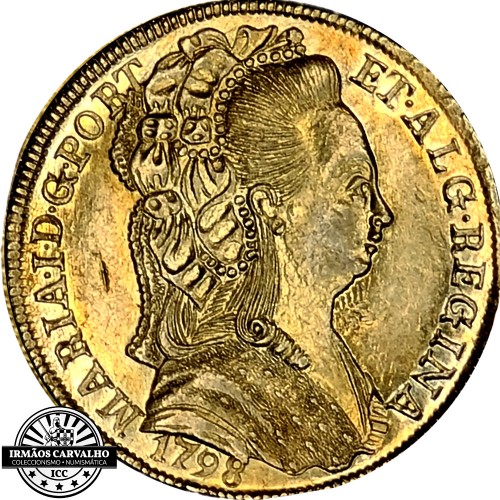 D. Maria I 6400 Reis 1798 ( Gold)