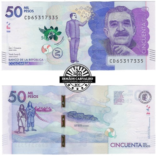 Colombia 50.000 Pesos 26.05.2020