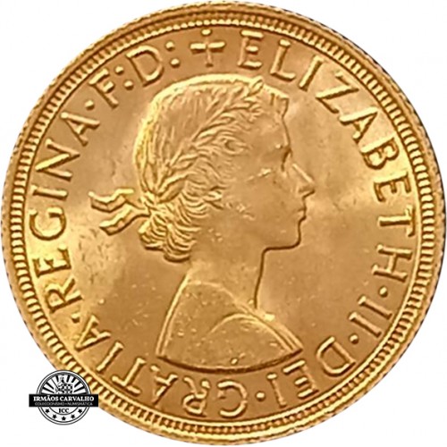 Great Britain 1959 Gold  Sovereign Quenn Elizabeth II