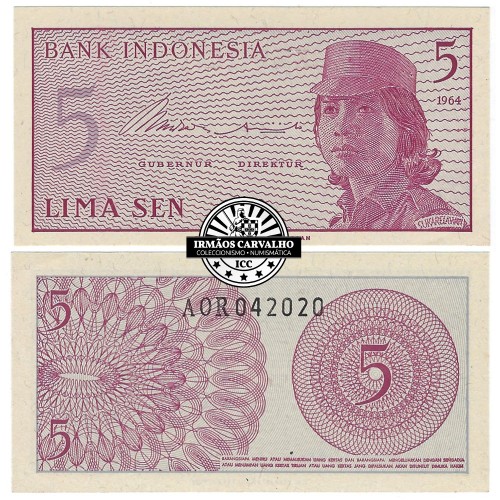 Indonésia 5 Sen 1964