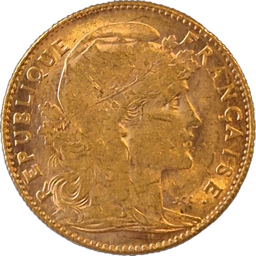 France 10 Francs 1912 (Gold)