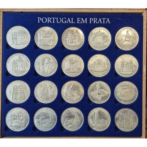 Coleção Portugal em prata (20 medalhas)
