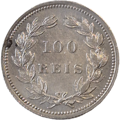 D. Carlos I 1893 100 Reis