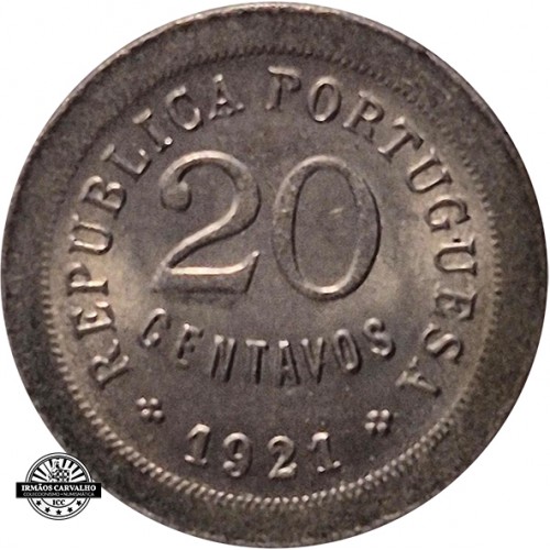20 Centavos 1921 (P.A.)