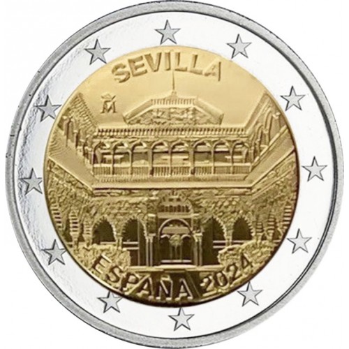 Espanha 2€ Euros 2024 Sevilha