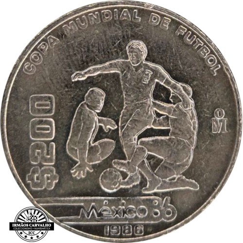 México 200 Pesos  1986