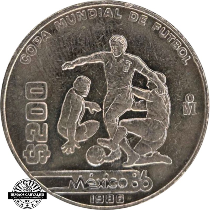México 200 Pesos  1986