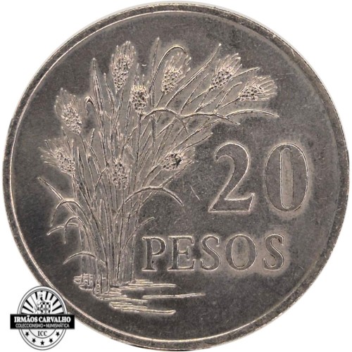 Guines Bissau 20 Pesos 1977