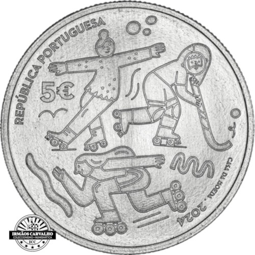 Portugal 5 Euro 2024 100 Years of the Portuguese Skating Federation