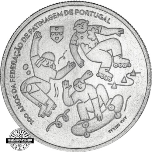 Portugal 5 Euro 2024 100 Years of the Portuguese Skating Federation