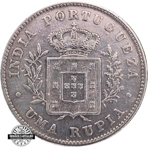 Ludovicus I India  1 Rupia 1881
