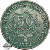África Ocidental 50 Francos 1972
