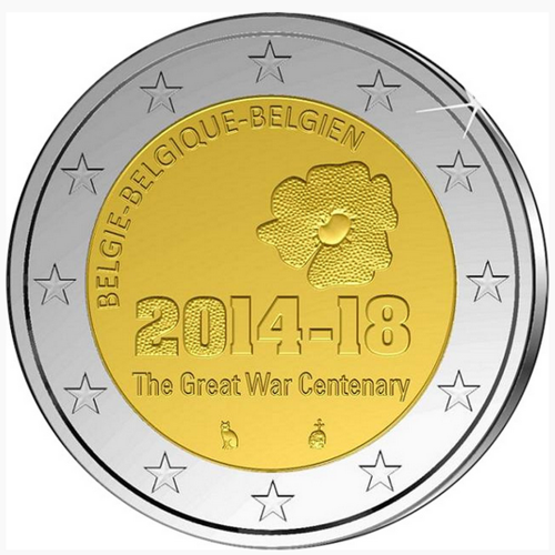 Bélgica 2€ 2014
