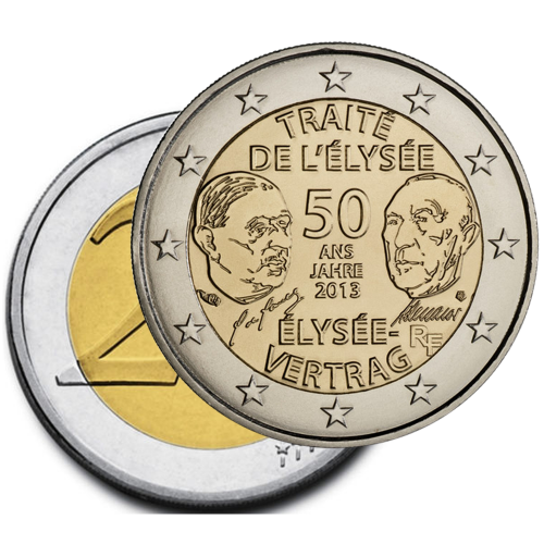 França 2€ 2013Tratado Elysée