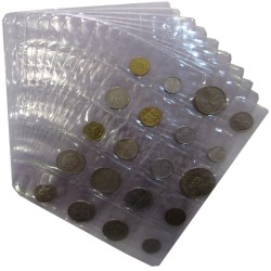 Coin Sheets A5 (20 pockets)