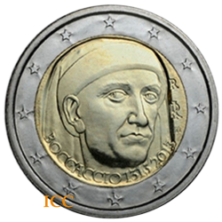 Itália 2€ 2013 Giovanni Boccaccio