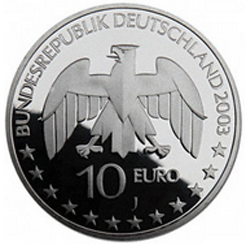 Alemanha 10€ 2003 J