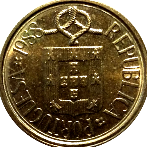 1 Escudo 1986 (Módulo Menor)