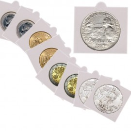 Self-adhesive Coin Holders