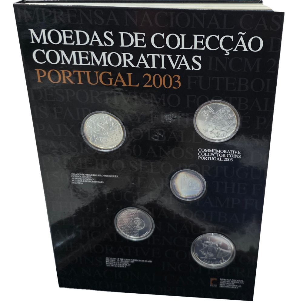 Livro Moedas de Coleção Comemorativas 2003